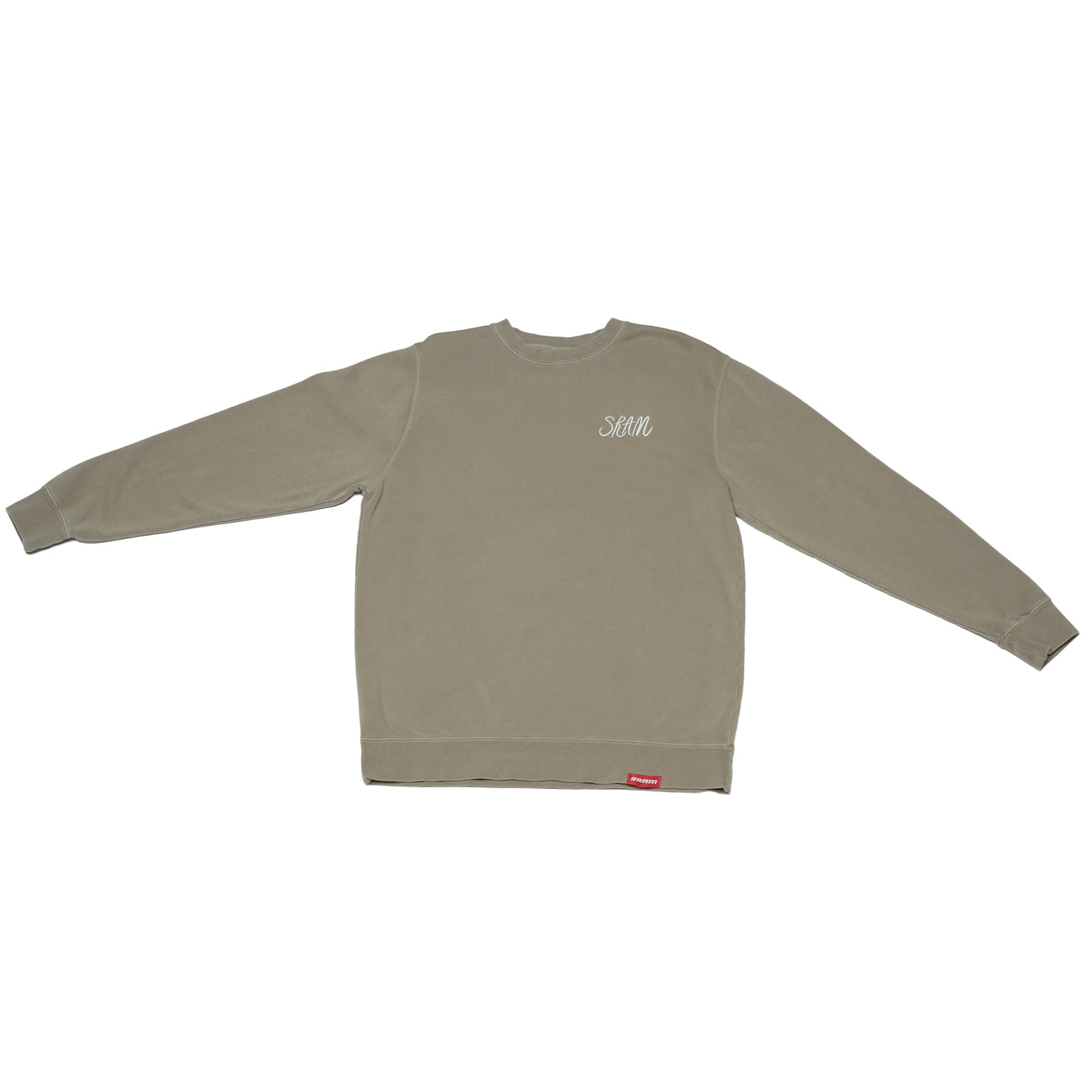 SRAM Script Logo Tan Sweatshirt