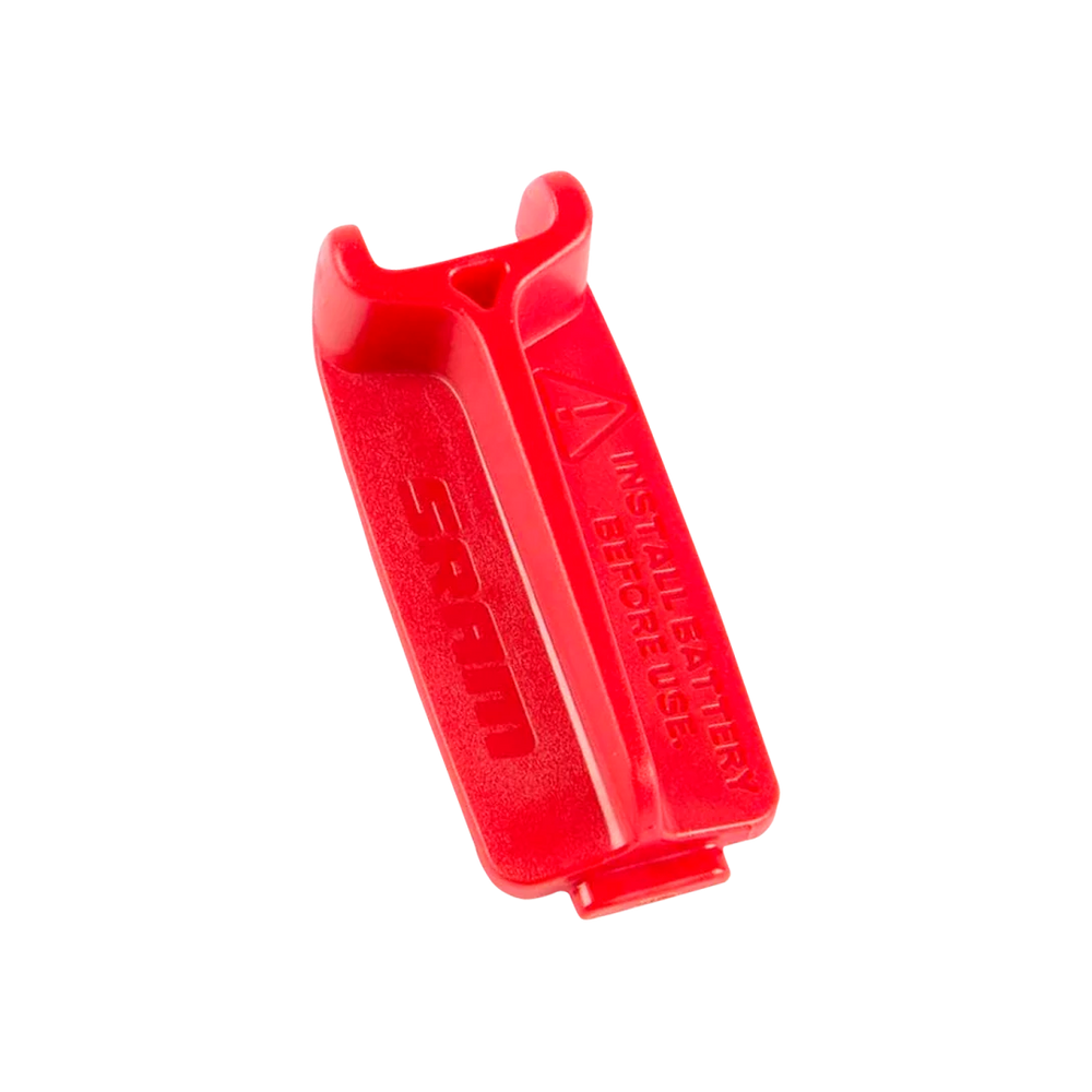 Your AXS system is completely waterproof, but aggressive washing techniques combined with acidic or grease-dissolving cleaners can damage your electronic components and batteries without use of the battery terminal covers and battery blocks. Remove your batteries, reinstall those red things, and wash away without worry.