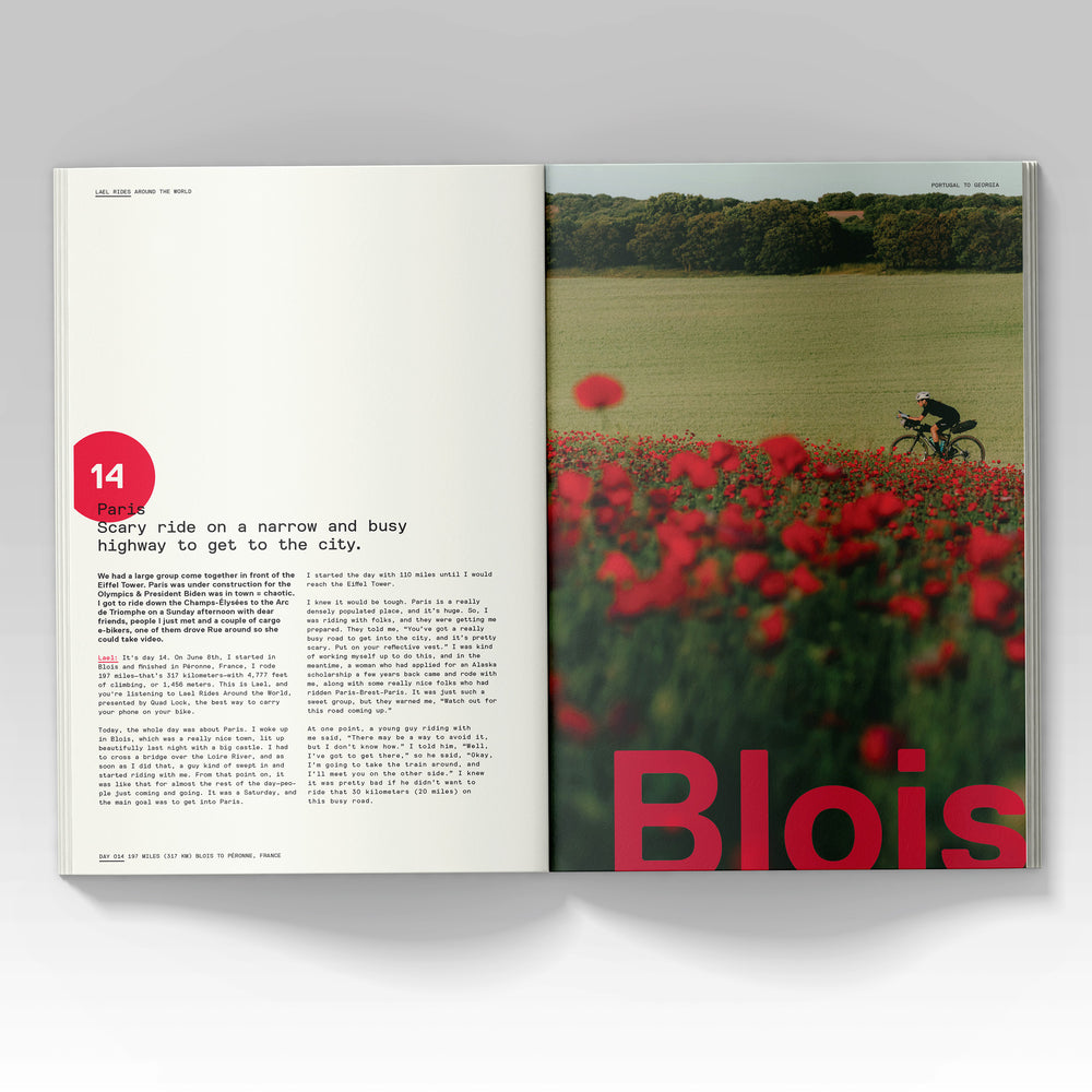 Lael rides around the world