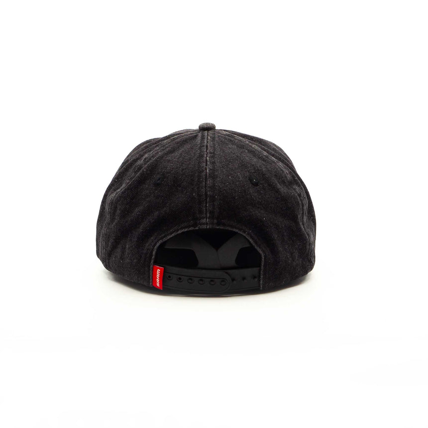 SRAM Washed Black Denim Hat