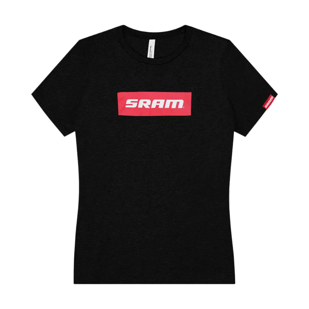 SRAM Red & White Box Logo T-Shirt - Women's