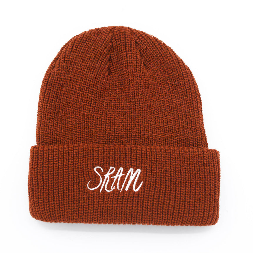 SRAM Script Logo Maroon Beanie