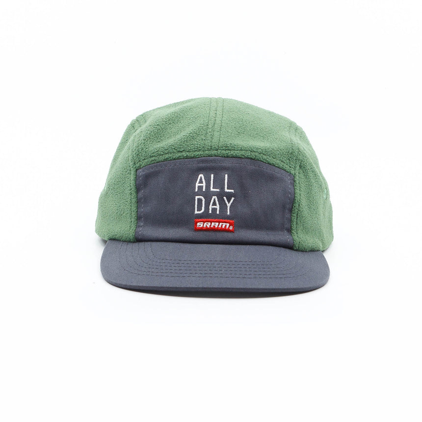 SRAM All Day Collection Green & Gray Fleece Hat