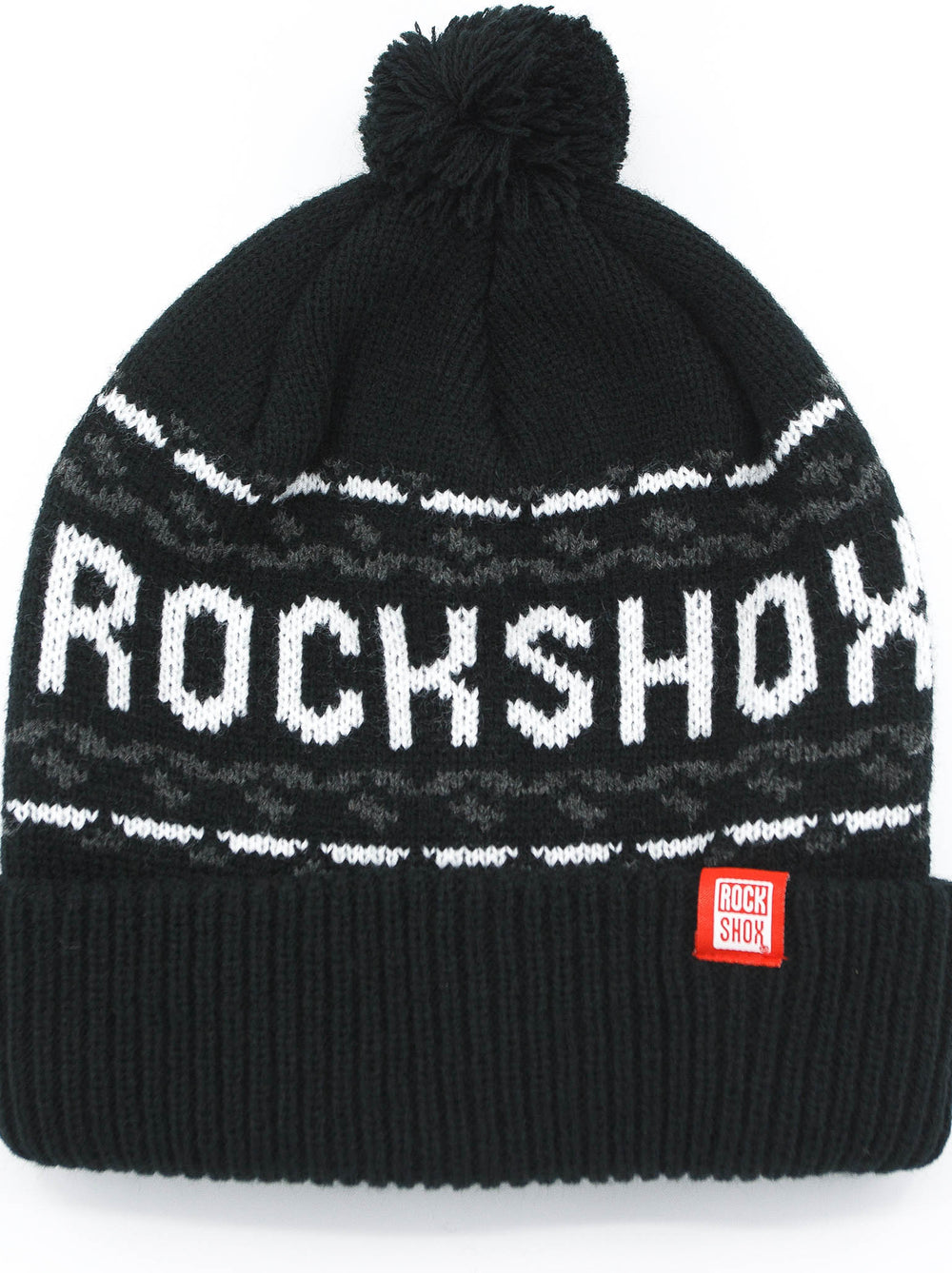 RockShox Black Coal Winter Pom Beanie