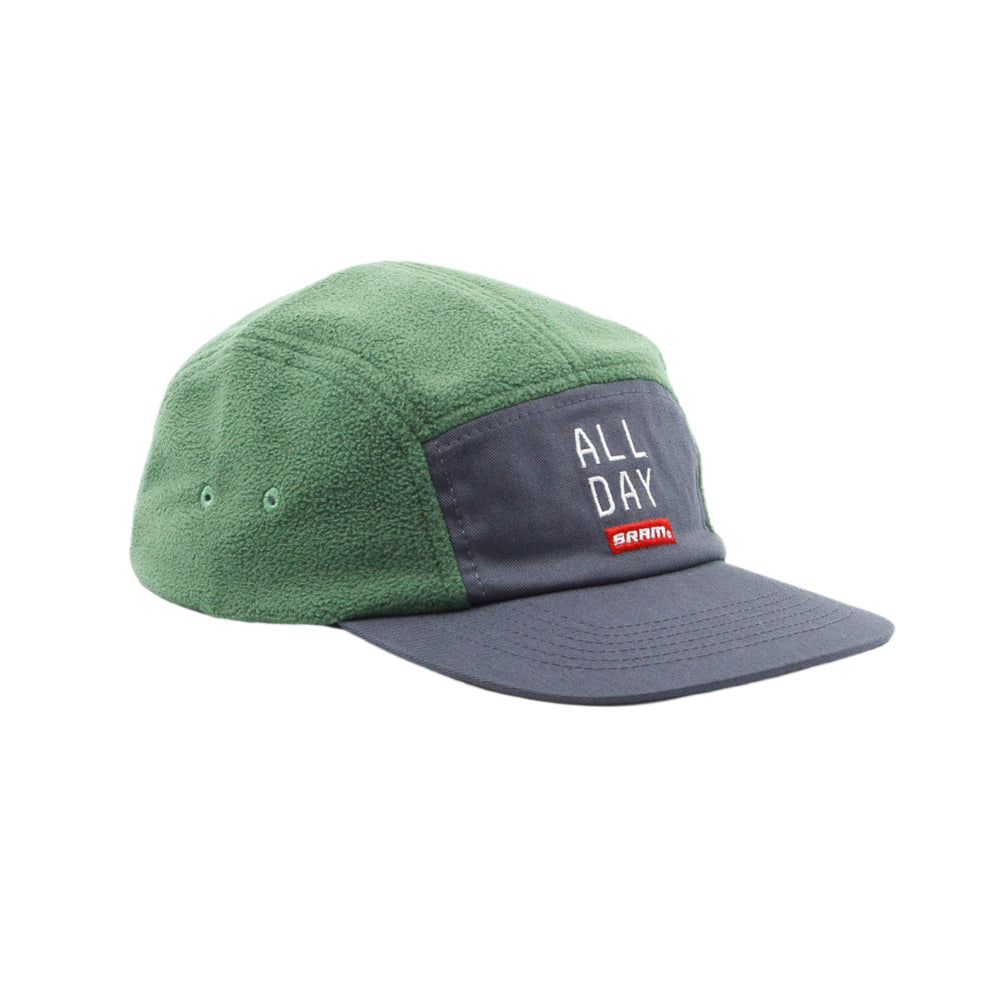 SRAM All Day Collection Green & Gray Fleece Hat