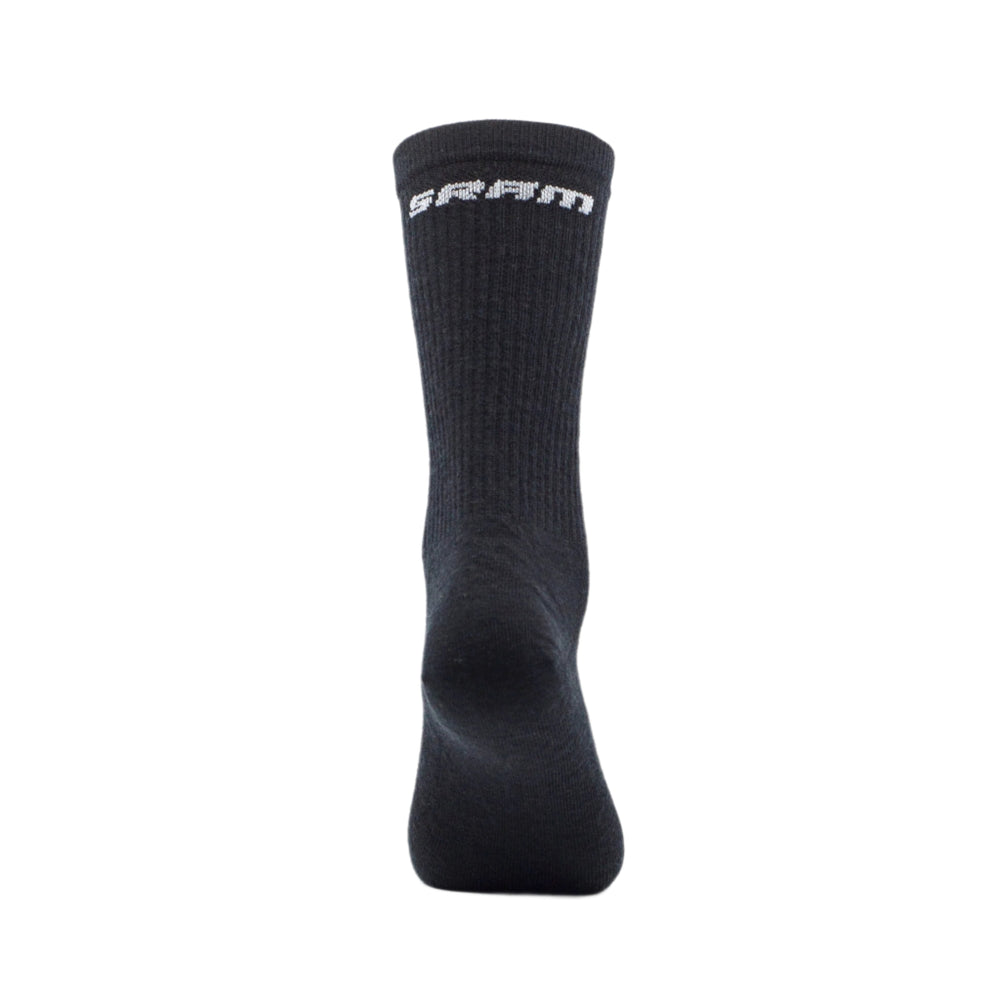 SRAM Black Classic Logo Wool Socks