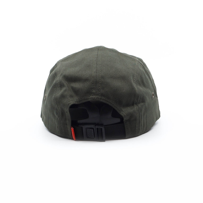 SRAM Leather Patch Green 5-Panel Hat