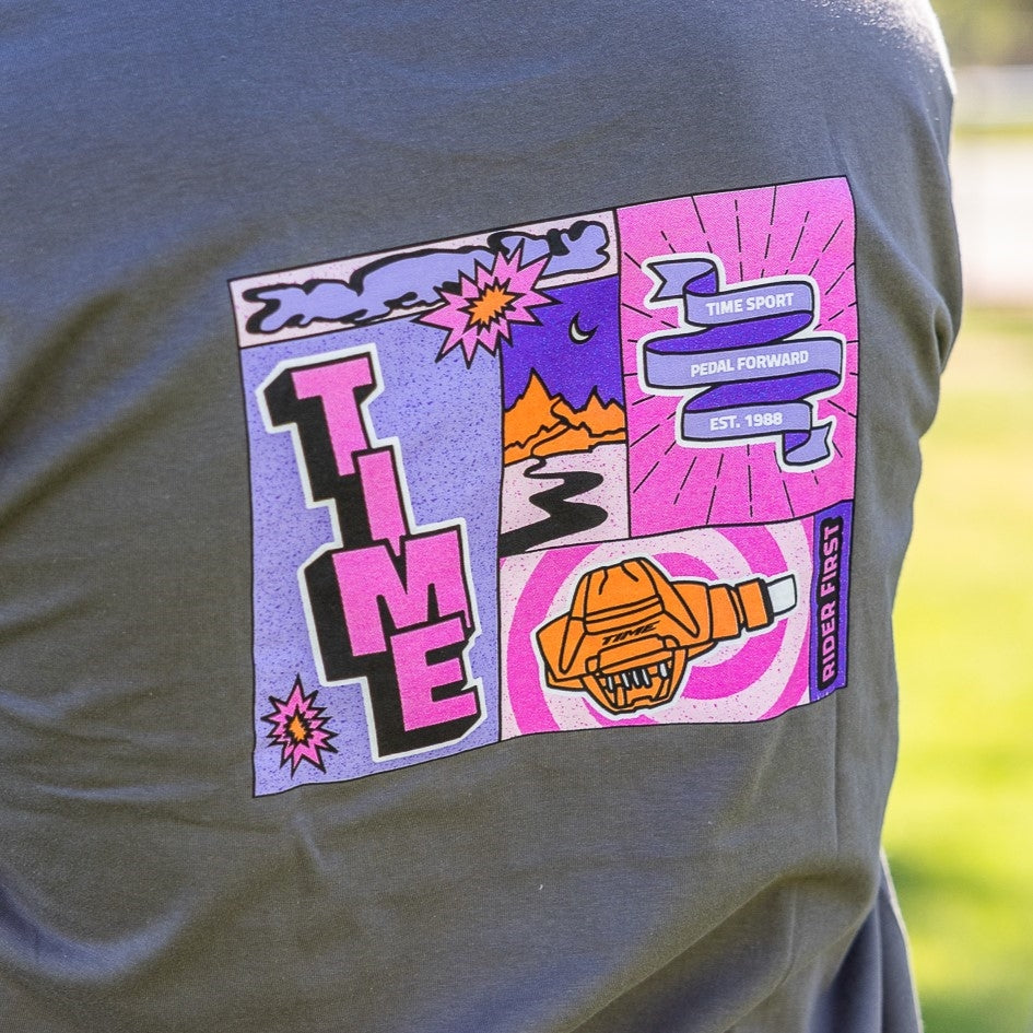 TIME Sport Banner Gray T-Shirt