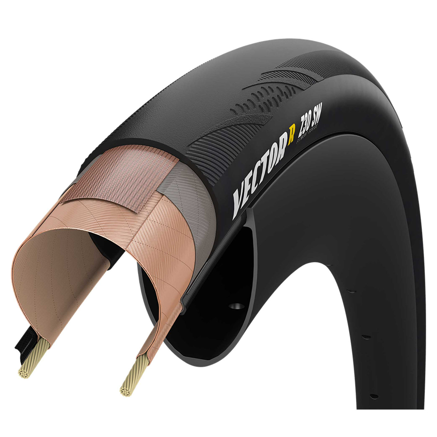 Goodyear for ZIPPVector R SW Z30 Tubeless Tire 700X30c
