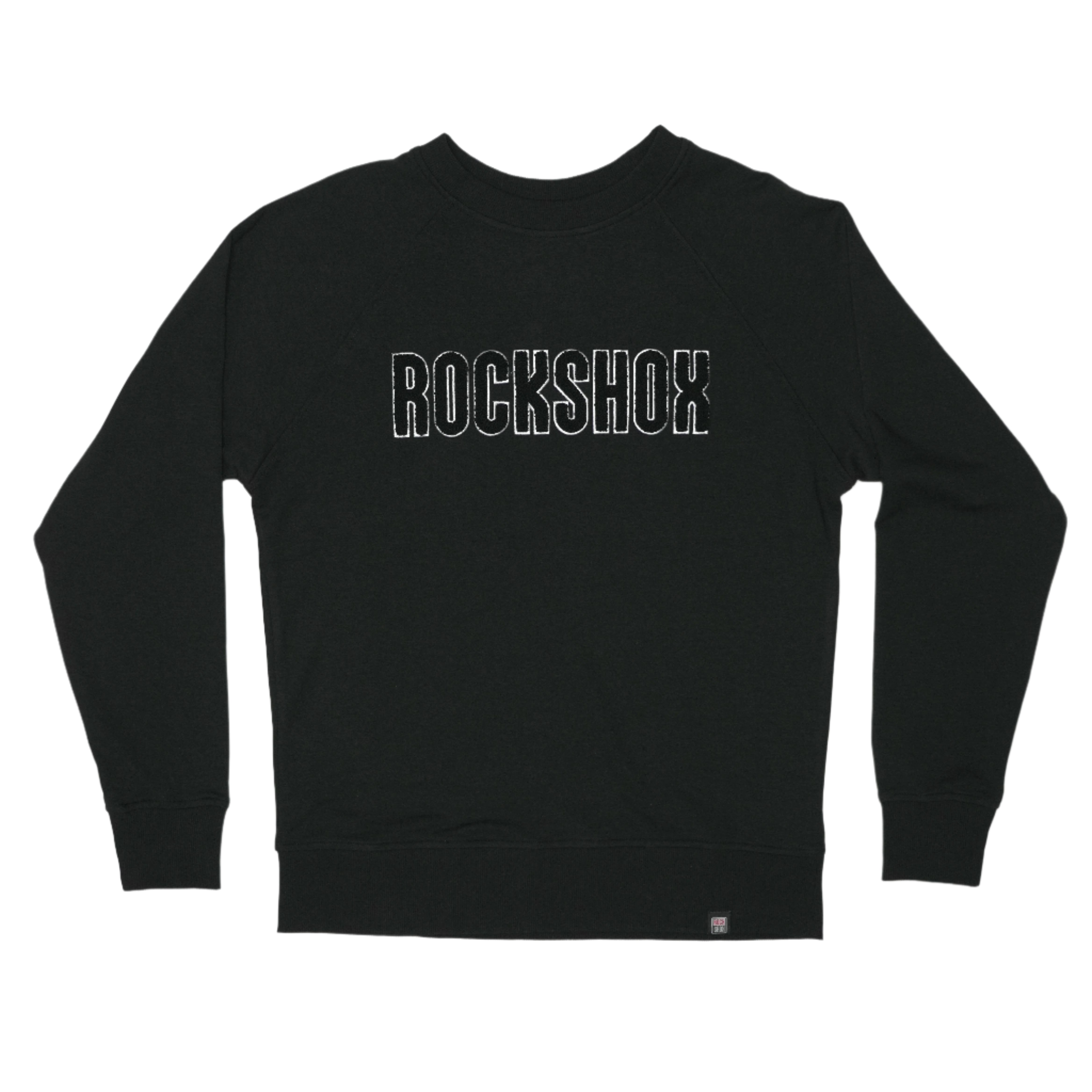 信頼への信頼 Chenille RockShox Patch SRAM Shop – Sweatshirt Black トレーナー/スウェット